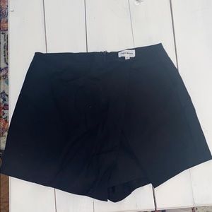 Black super down skirt